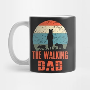 Father Father's Day The walking Dad Bear Mug